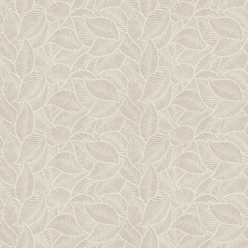Arthouse Leaf Print Neutral Wallpaper Image 1