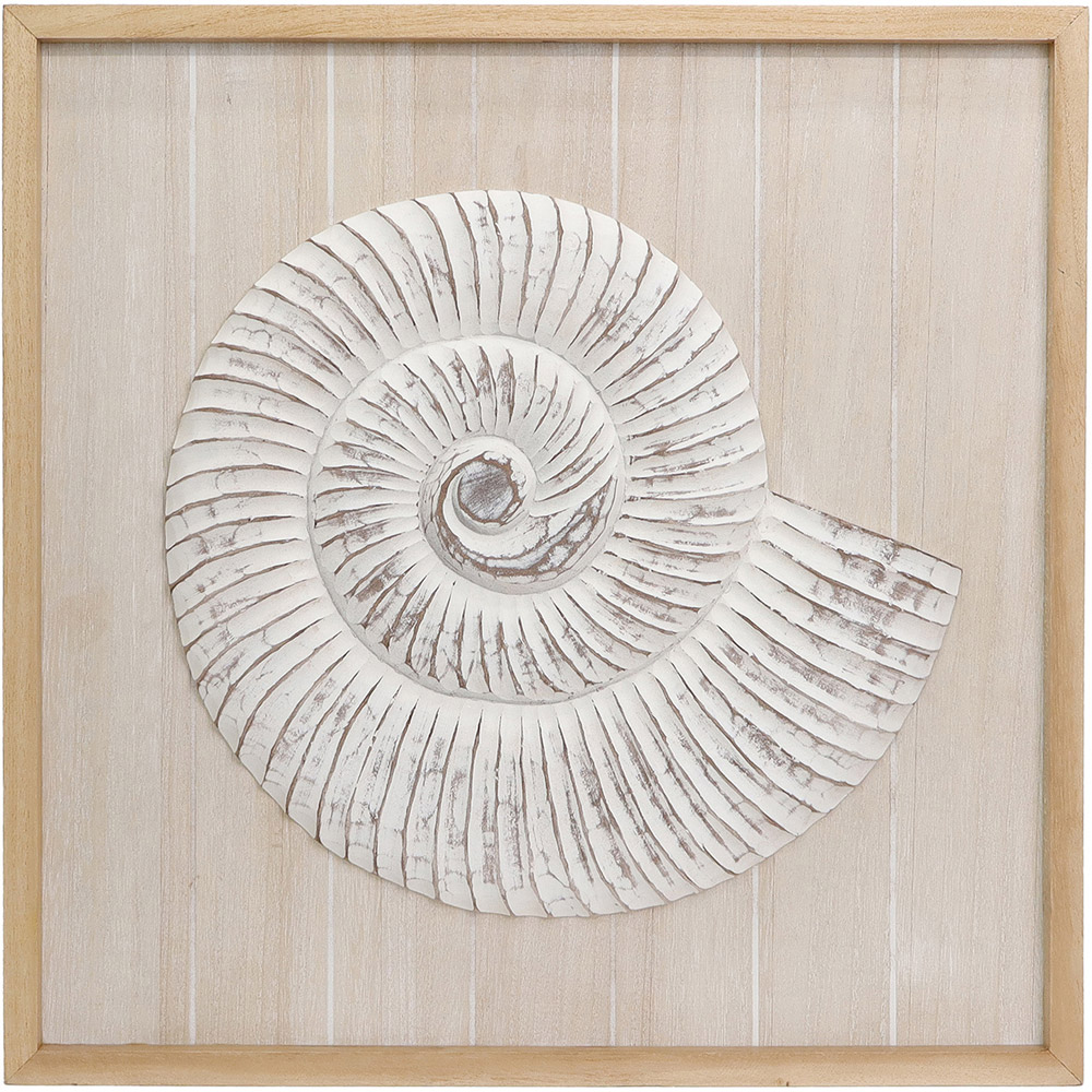 Embossed Wood Panel Coastal Wall Art Image 5