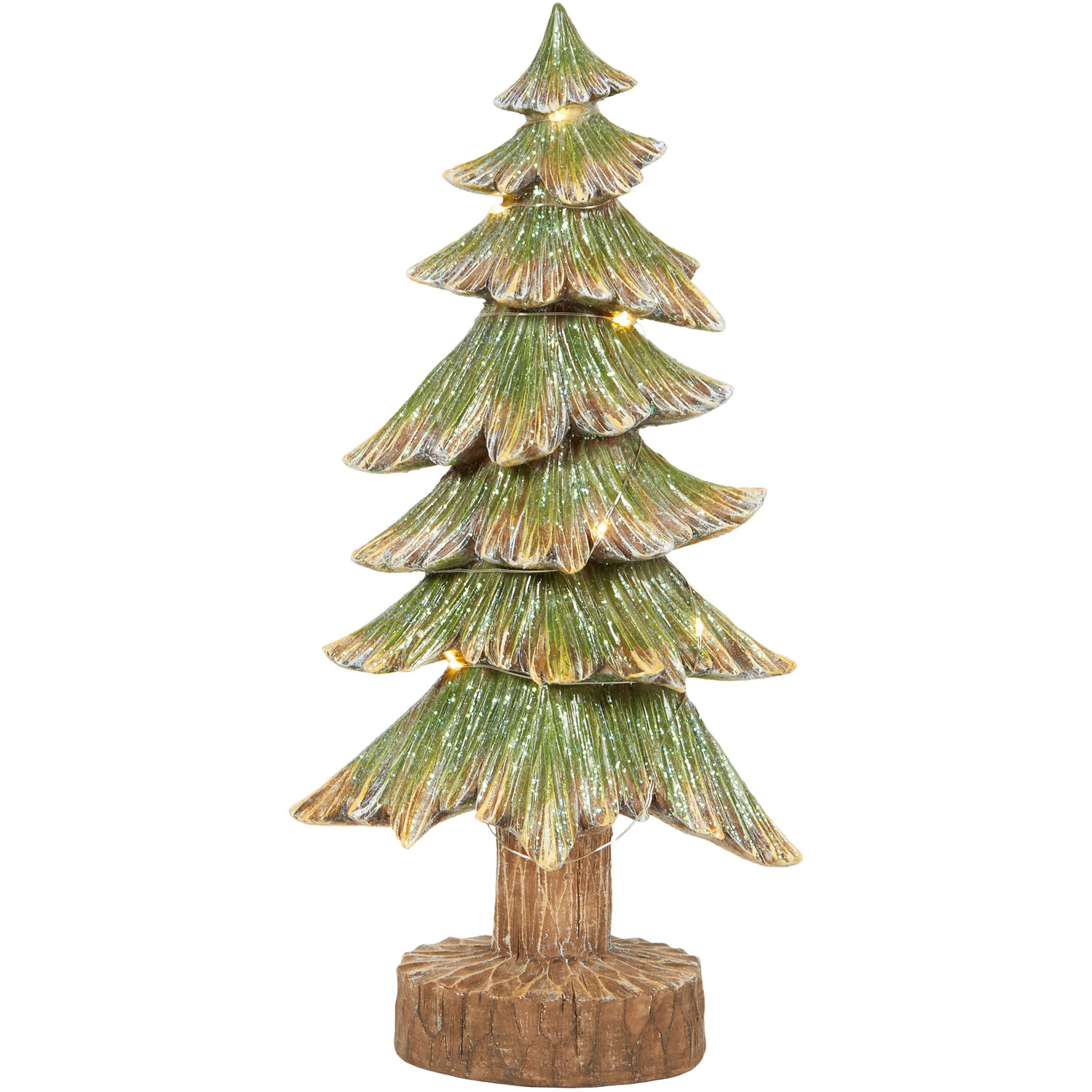 LED Wood Effect Tree Image 2