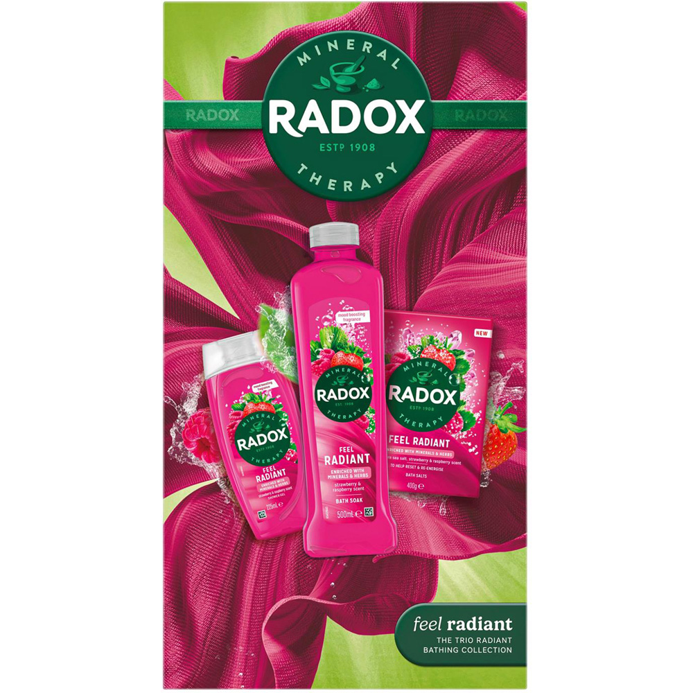 Radox Feel Radiant Collection 3 Piece Gift Set Image 1