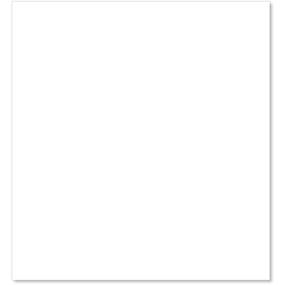 Warren Reed Designer Pure White Glass Kitchen Splashback 65 x 60cm Image 2