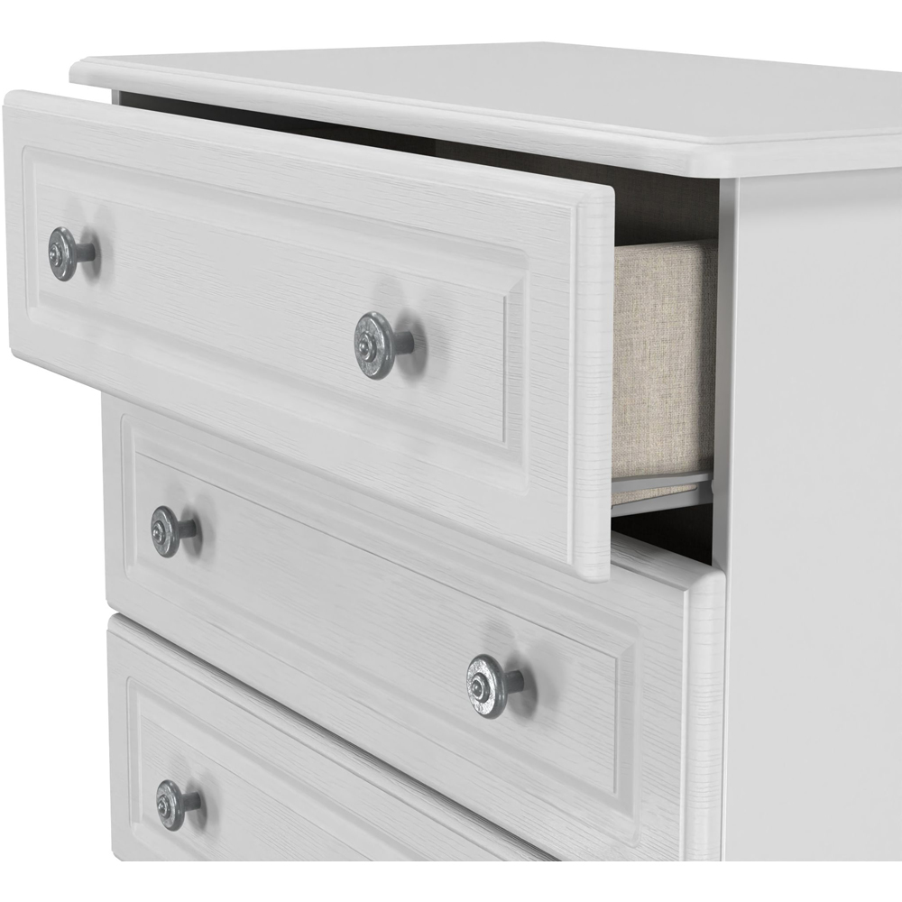 Crowndale Pembroke 5 Drawer Grey Ash Chest of Drawers Ready Assembled Image 6