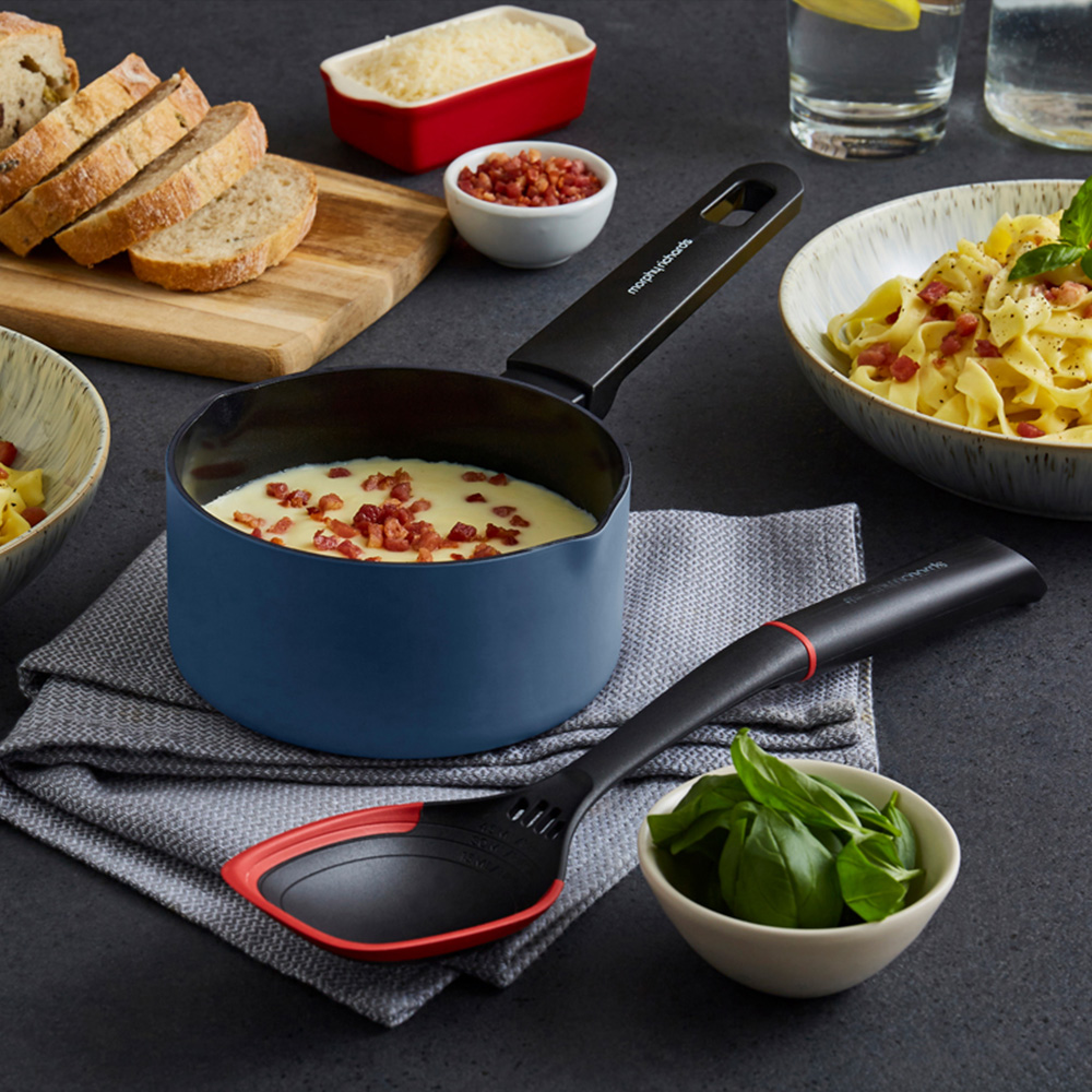 Morphy Richards 14cm Blue Recycled Aluminium Milk Pan Image 2