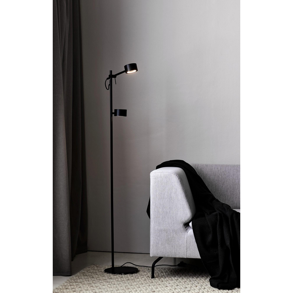Nordlux Clyde Black Floor Lamp Image 2