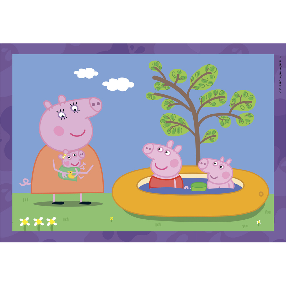 Peppa 4 in 1 Jigsaw Puzzle Image 3