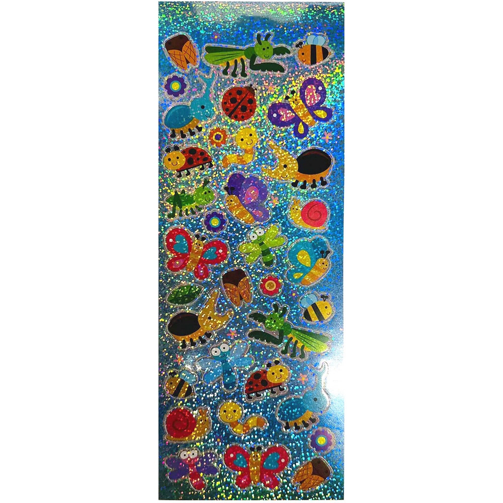 Crafty Club Glitter Stickers - Insects Image 2