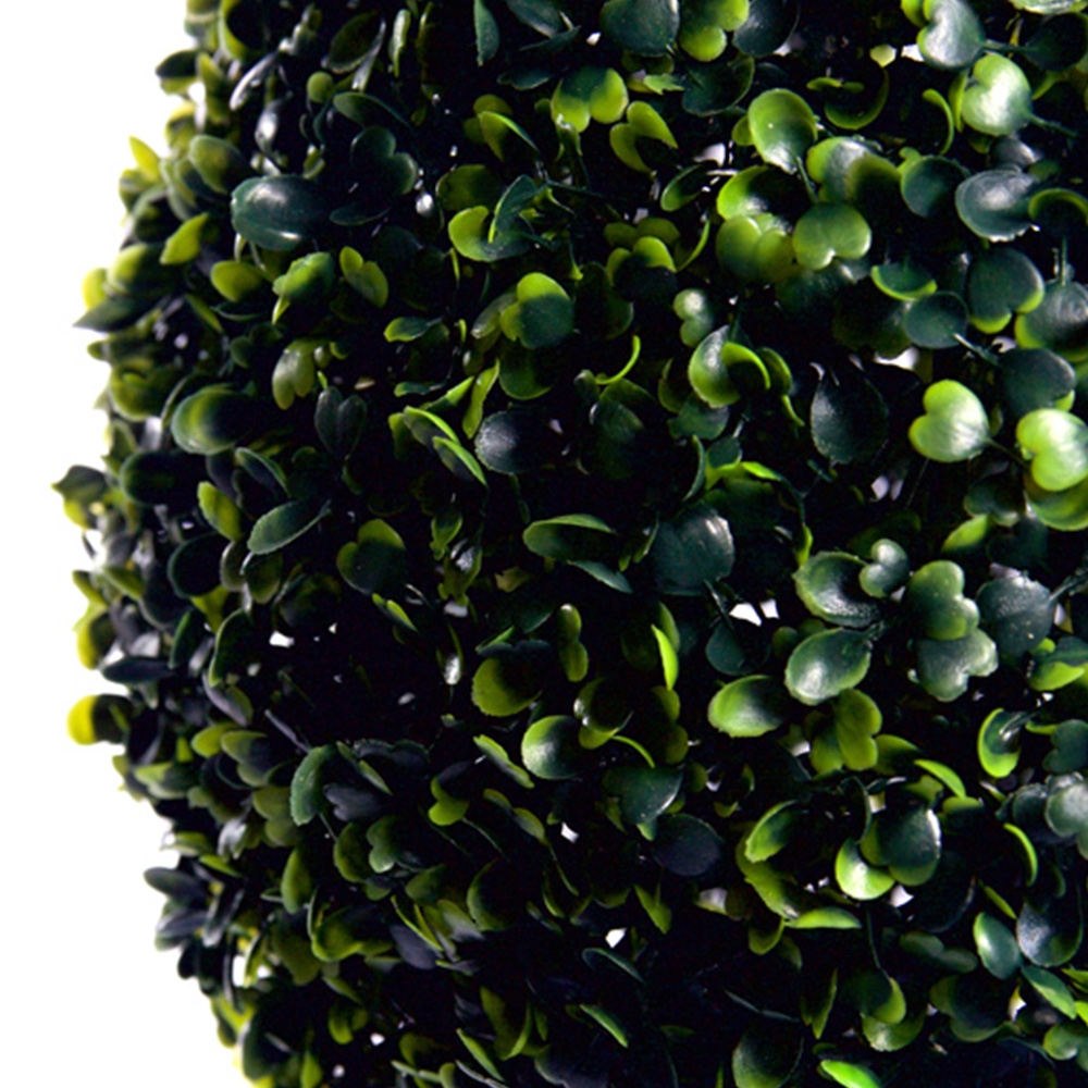 38cm Green Boxwood Topiary Ball Image 3