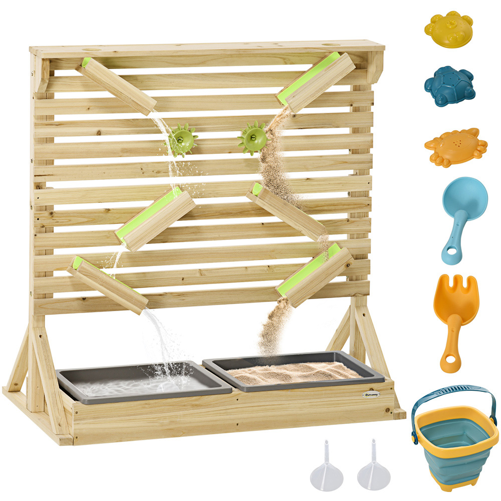 Outsunny Kids 18 Piece Running Water Play Set Image 1