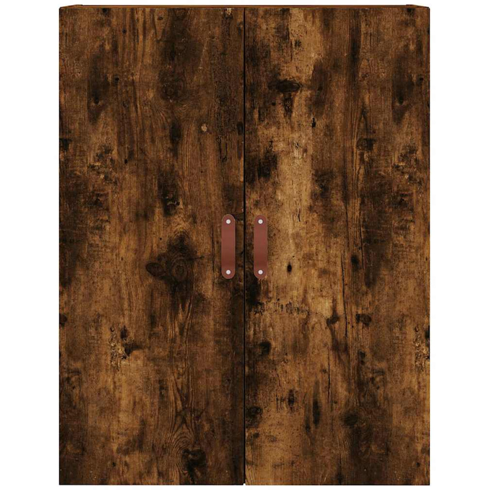 vidaXL 2 Door Smoked Oak Wall Mounted Cabinet Set of 2 Image 6