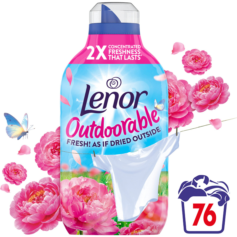 Lenor Outdoorable Concentrated Fabric Conditioner Floral Fresh Image 2