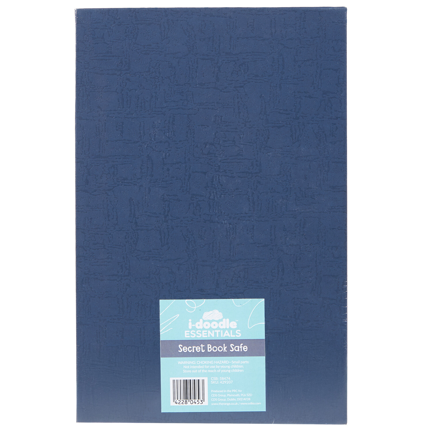 Secret Book Safe Navy Blue Image 7
