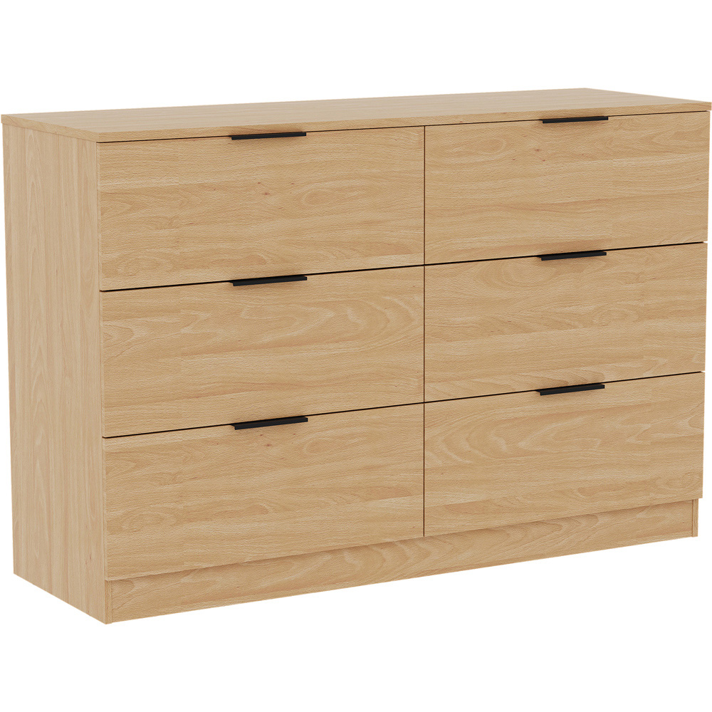 VIDA DESIGNS Trega 6 Drawer Pine Chest of Drawers Image 2
