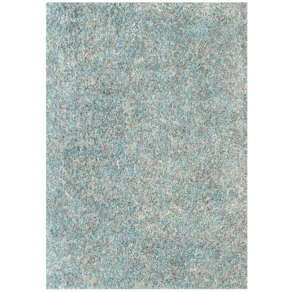 Kukoon Kinsale Blue Multicolour Shaggy Mottled Rug 80 x 150cm Image 2