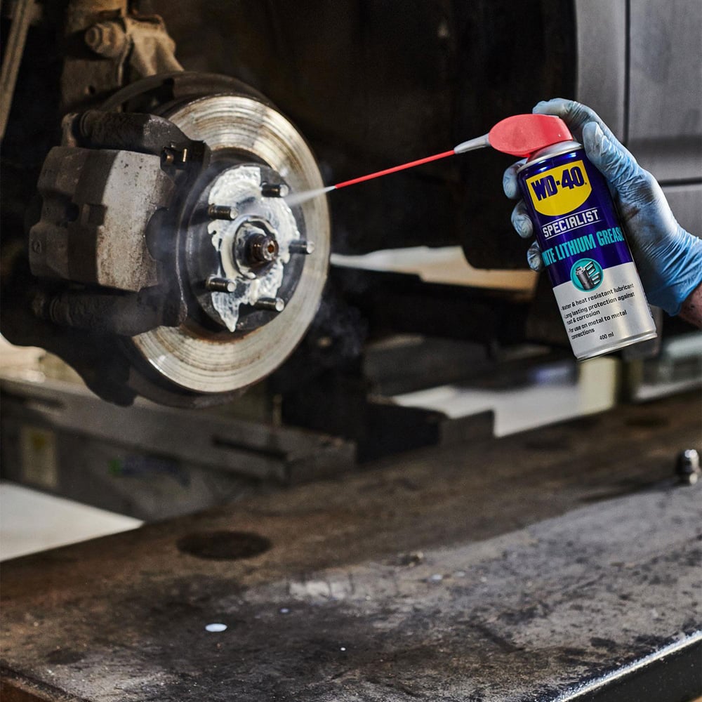 WD-40 Specialist All-Weather Protection White Lithium Grease Spray 400ml 3 Pack Image 7
