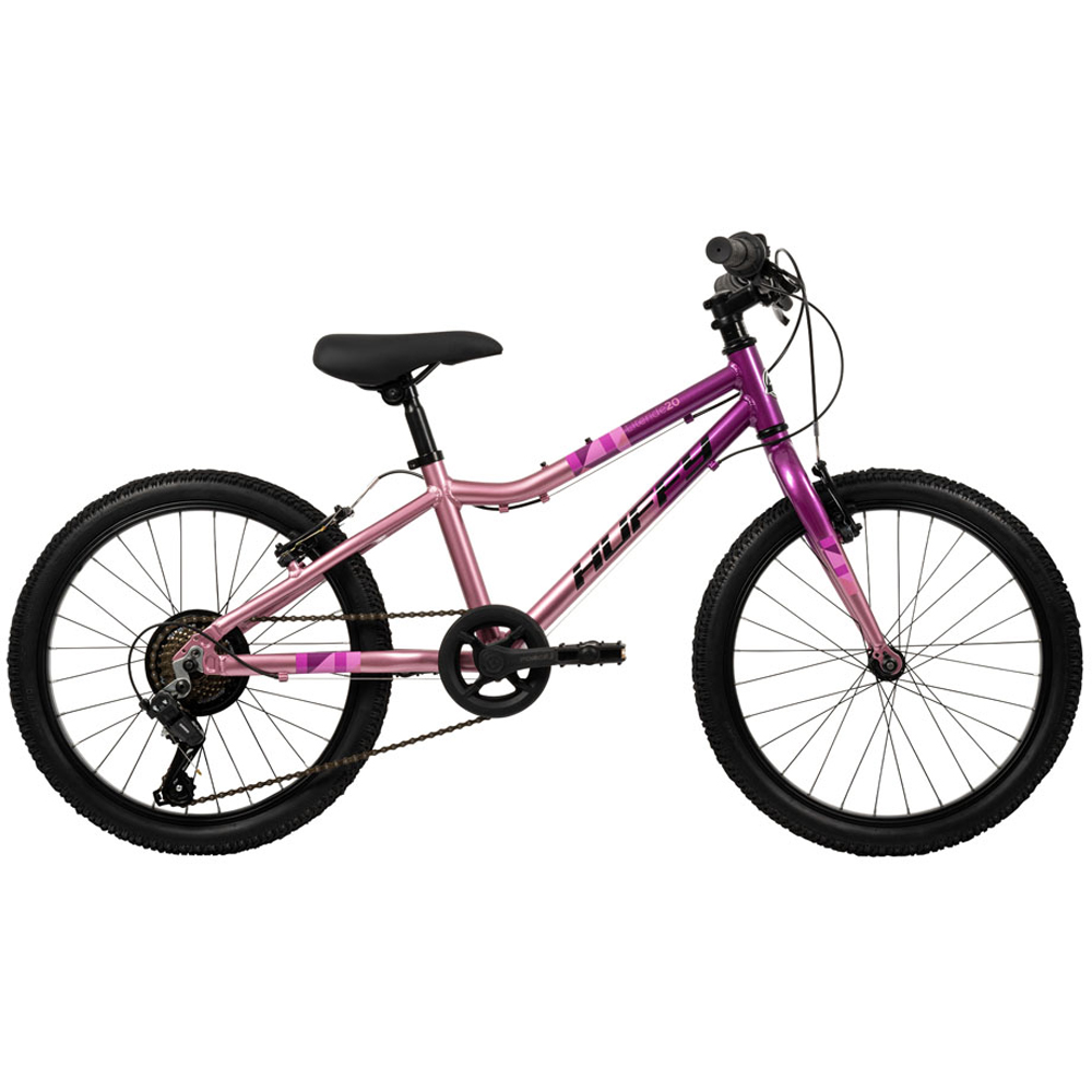 Huffy Literide Junior Girls 7 Speed 20 inch Alloy Neon Nebula Pink and Grey Bike Image 8