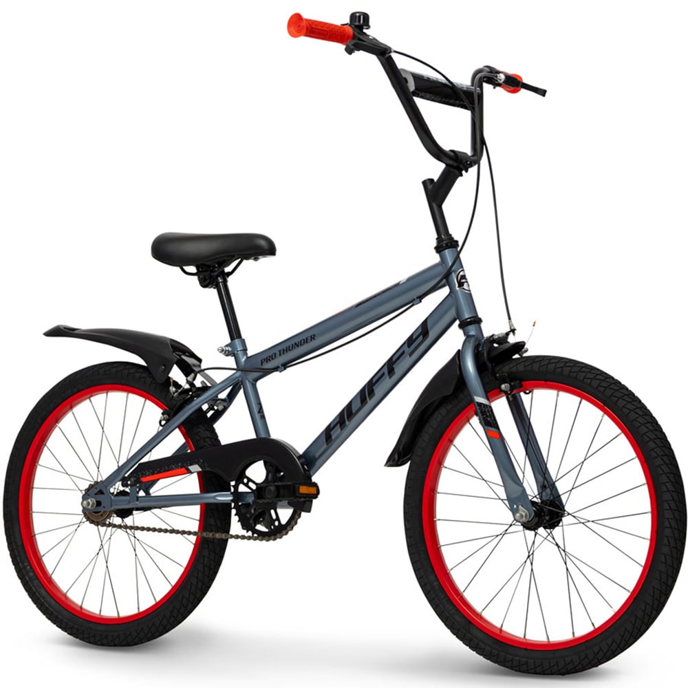 Huffy Pro Thunder Kids Single Speed 20 inch Charcoal Grey Bike Image 3