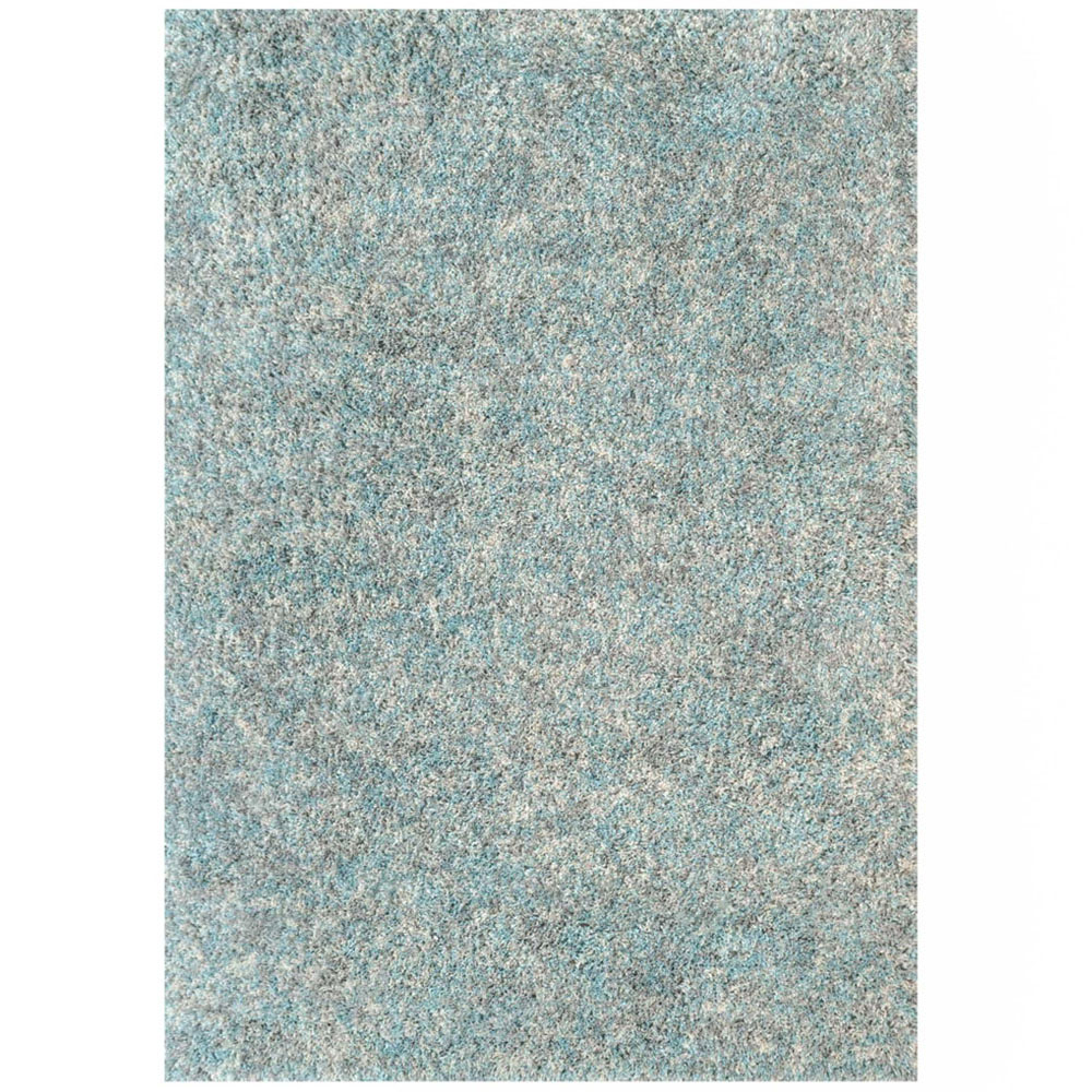 Kukoon Kinsale Blue Multicolour Shaggy Mottled Rug 200 x 290cm Image 2