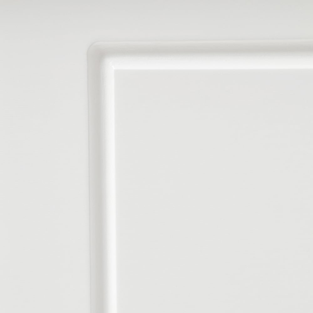 Living and Home 2 Door White Flip Down Shoe Bench Cabinet Image 4