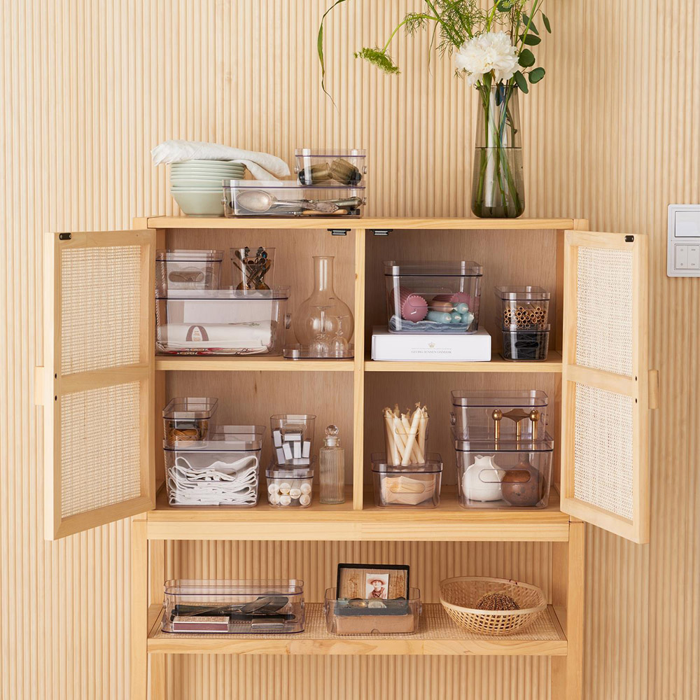 SmartStore Compact Clear Medium Storage Box 5.3L 3 Pack Image 6