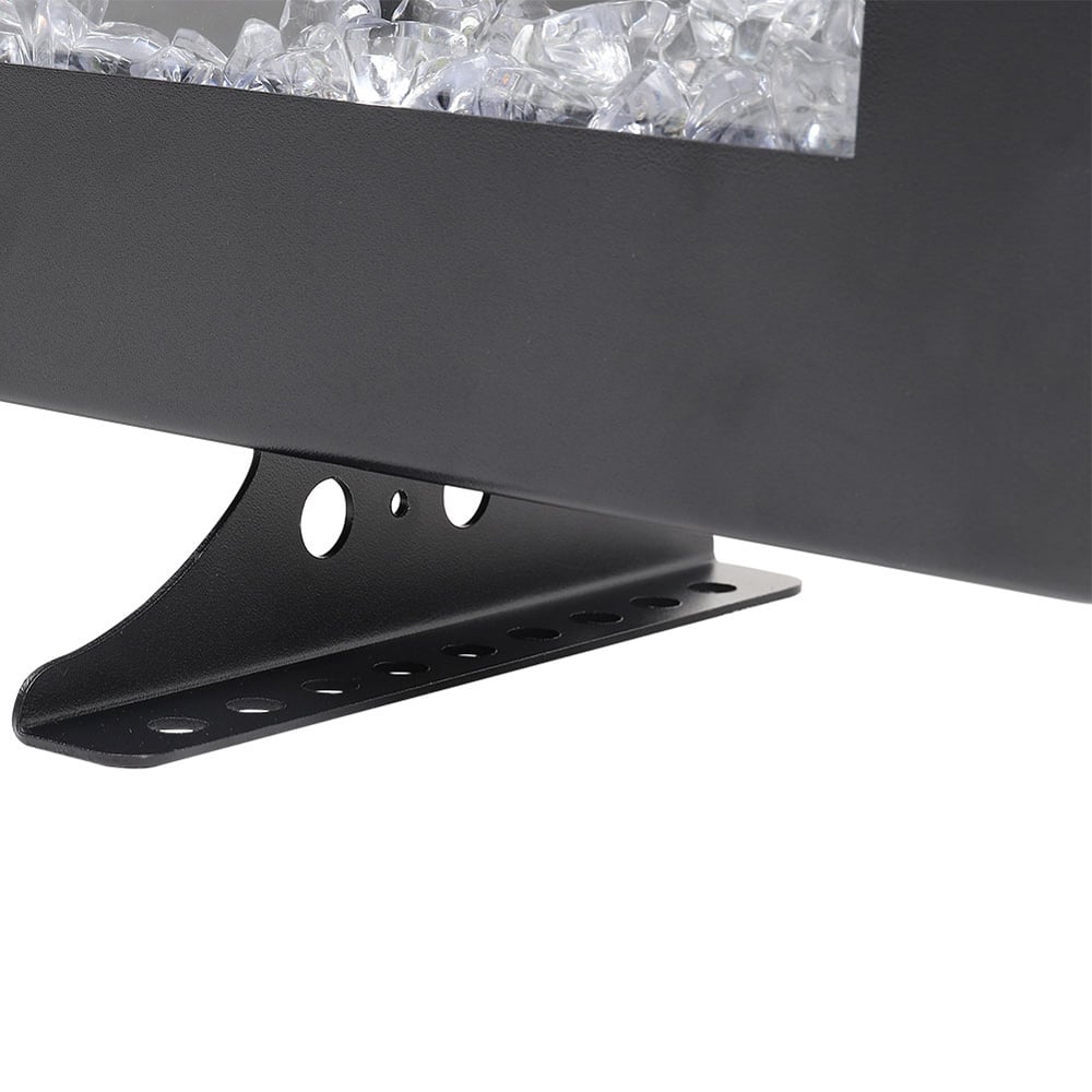 Living and Home 9 Flame Colour Mounted Inset or Freestanding Electric Fireplace 60 inch Image 6