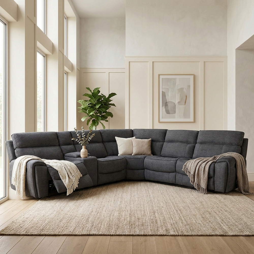 Cancun Corner Sofa - Grey Image 1