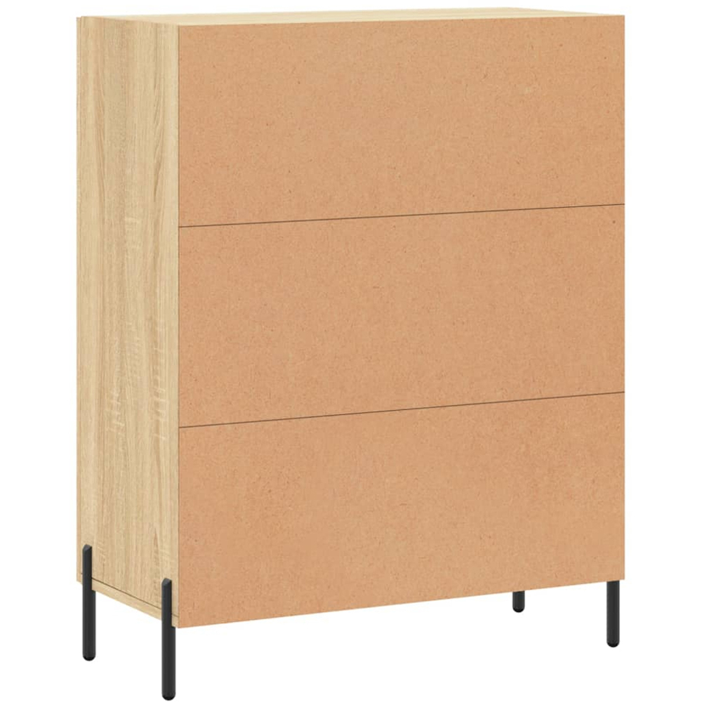 vidaXL 2 Door Sonoma Oak Sideboard Image 8
