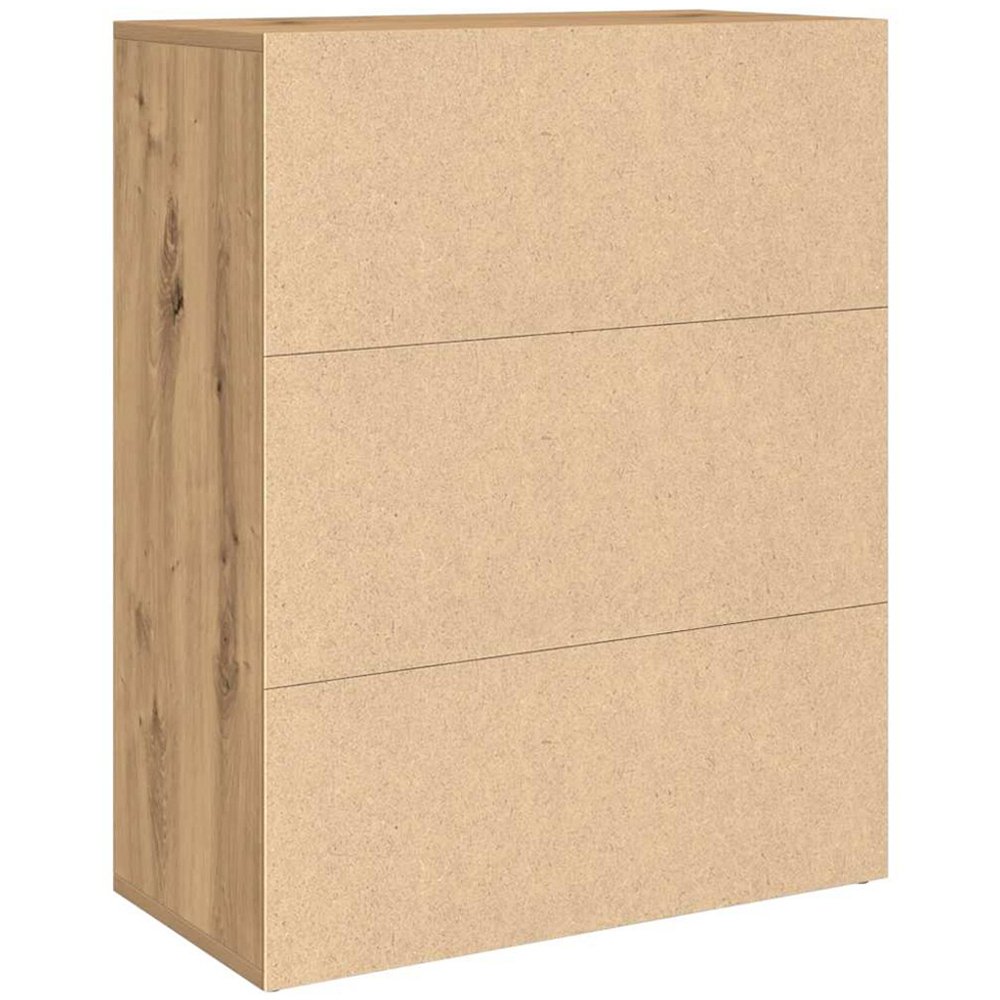 vidaXL 2 Door Artisan Oak Highboard Image 6