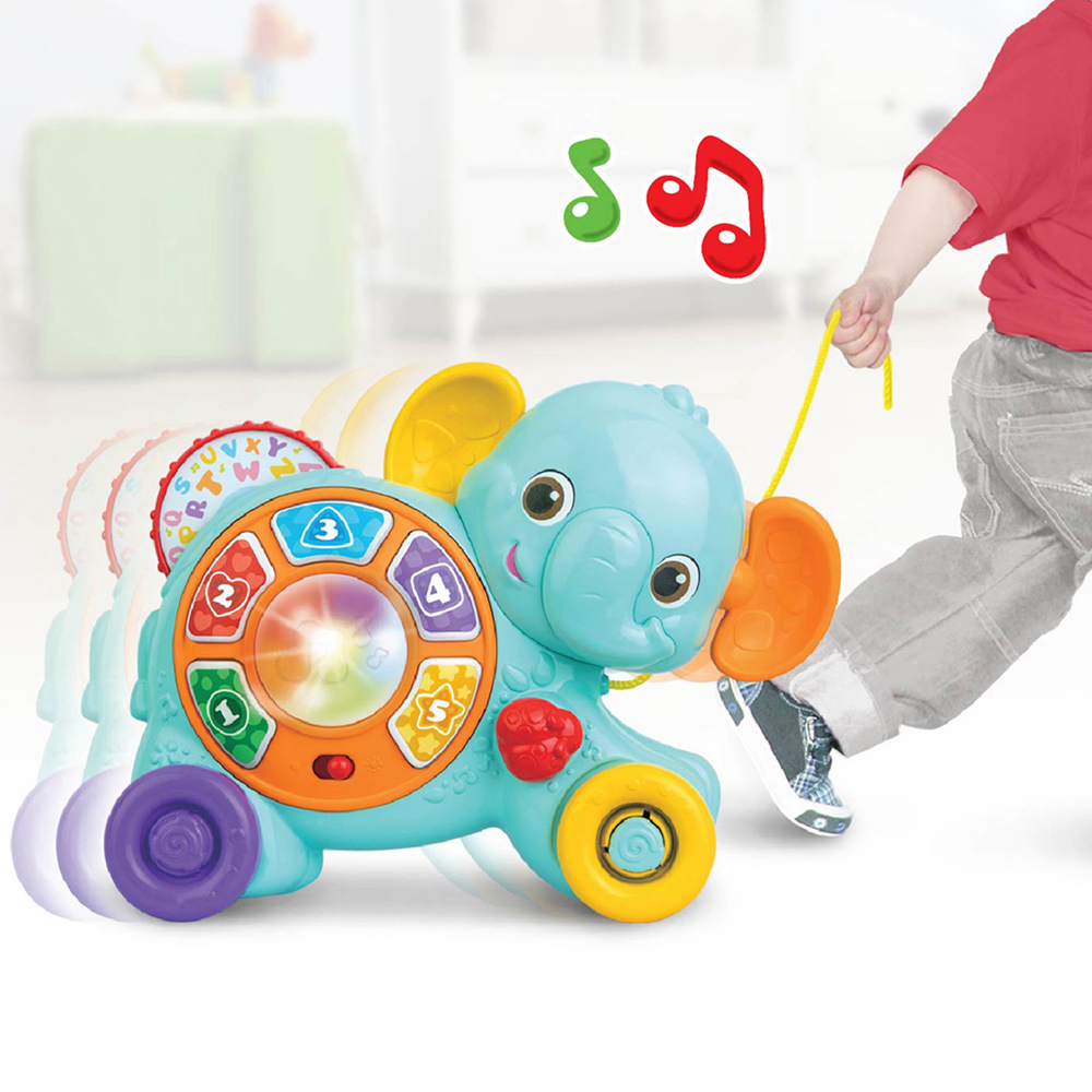 Winfun My Pull Along Pal Elephant Interactive Toy Image 4