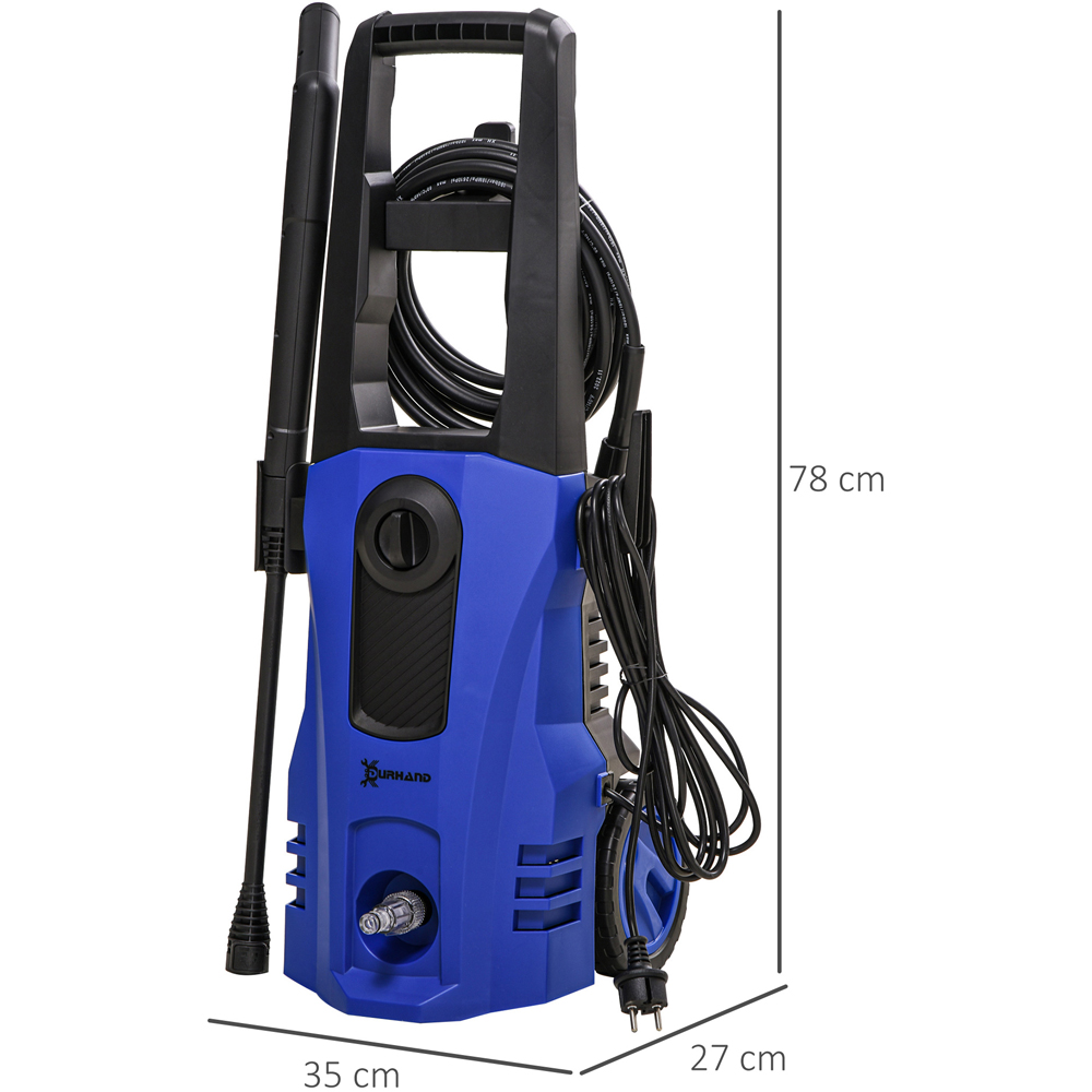 Outsunny 845-866V70BU Blue High Pressure Washer 1800W Image 8