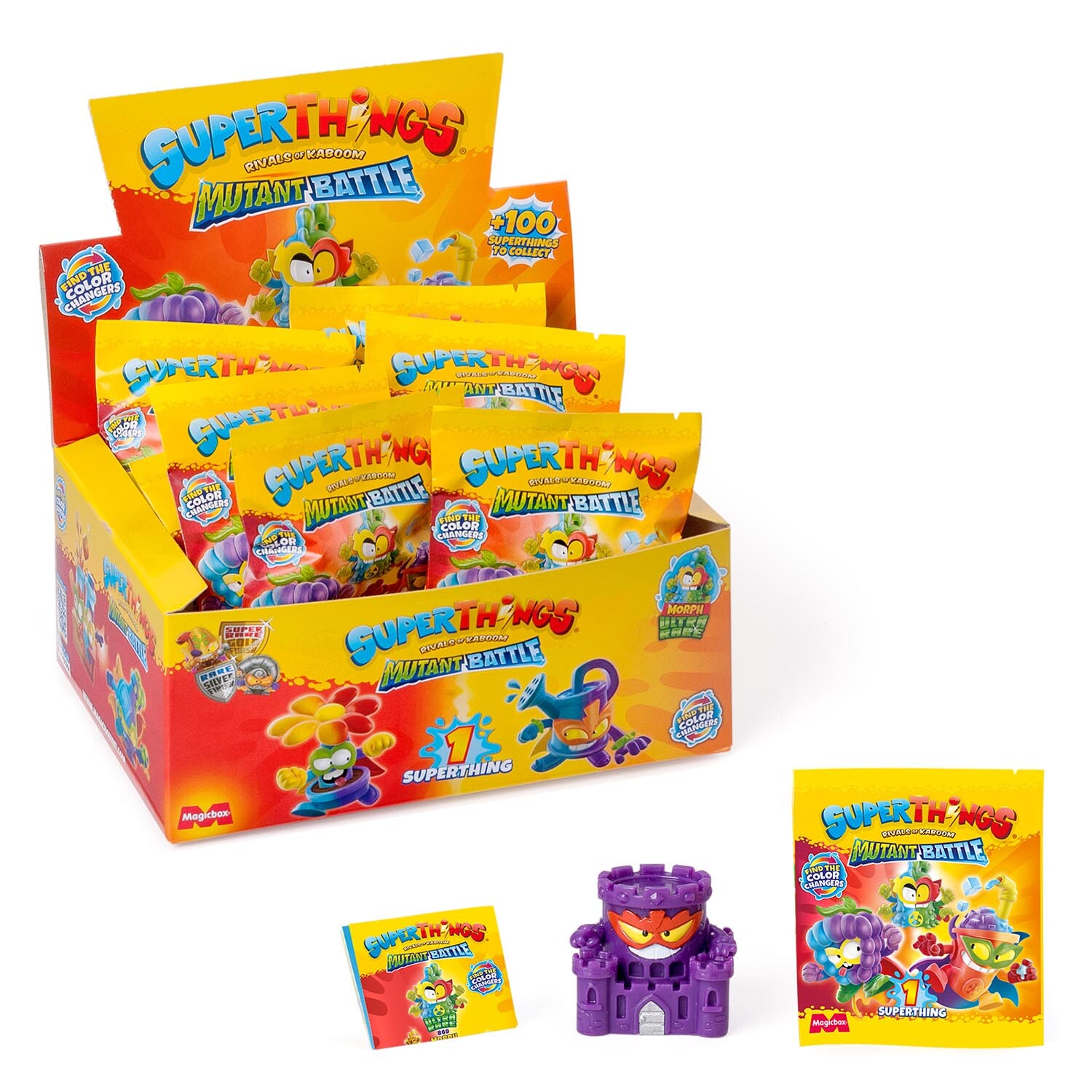 SuperThings Mutant Battle Figure - Yellow Image 2
