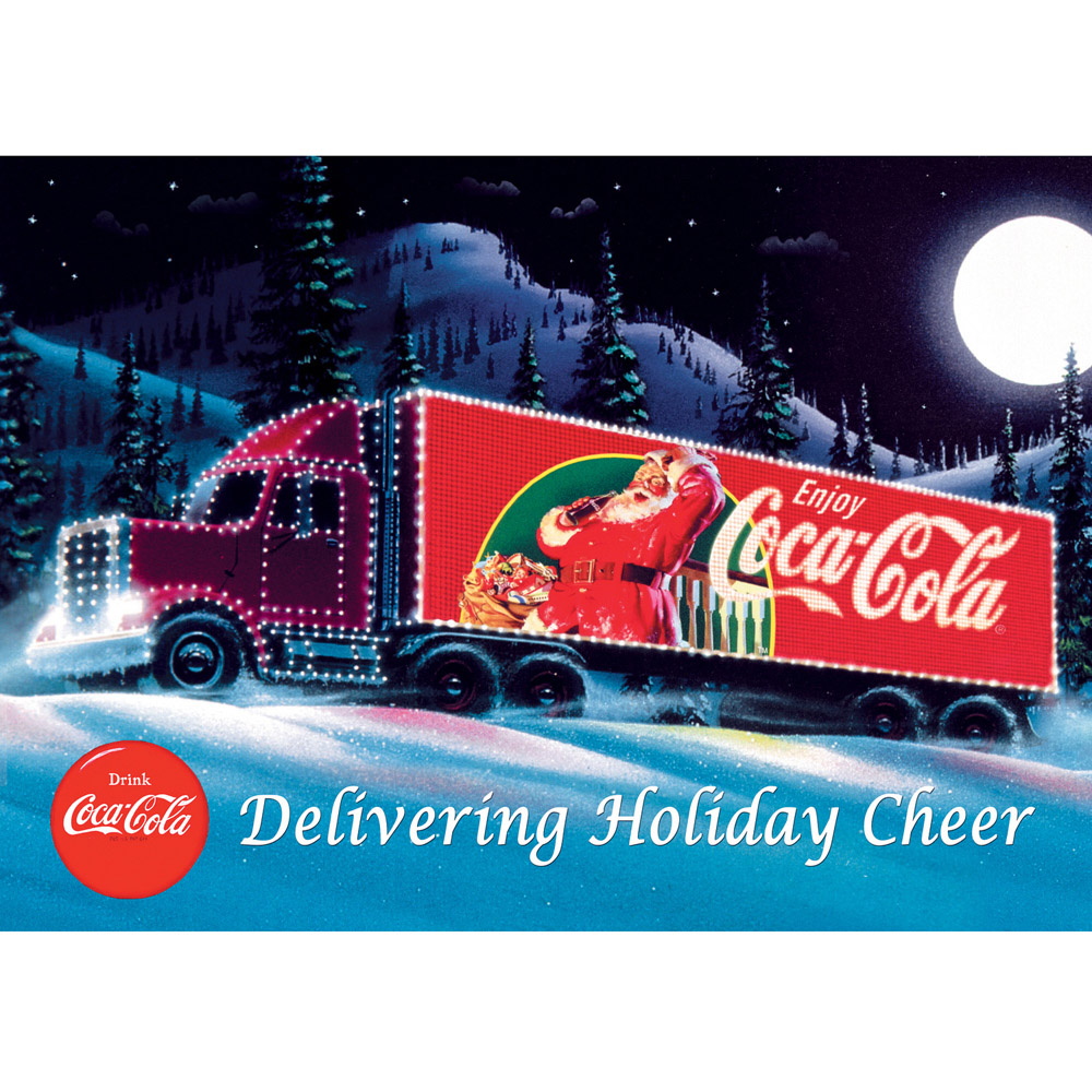 Coca-Cola Christmas 1000 Piece Jigsaw Puzzle Image 2