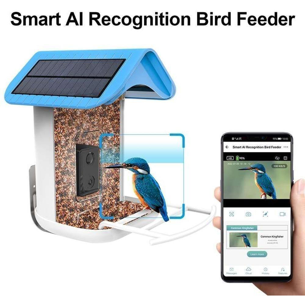 Callow Smart Solar Digital Bird Feeder with Wi-Fi Camera Image 4