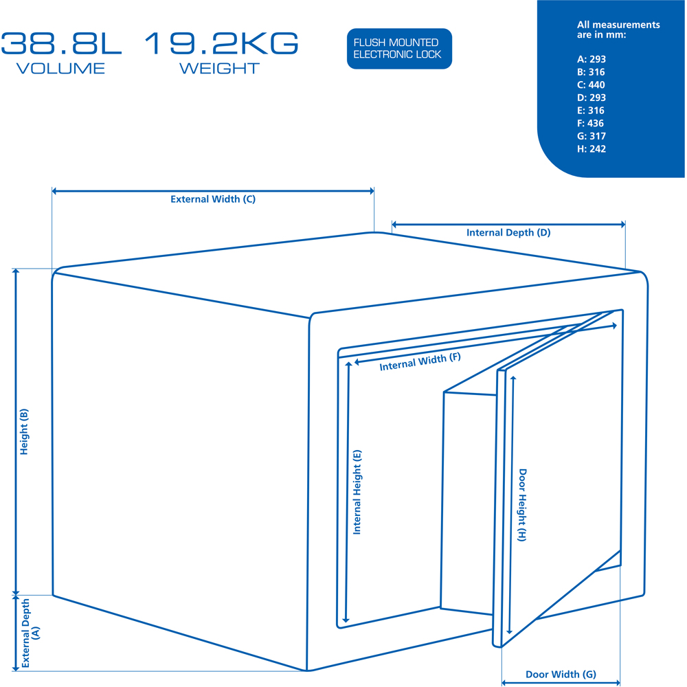 Burg-Wachter PS 130 K Pure Safe Image 8