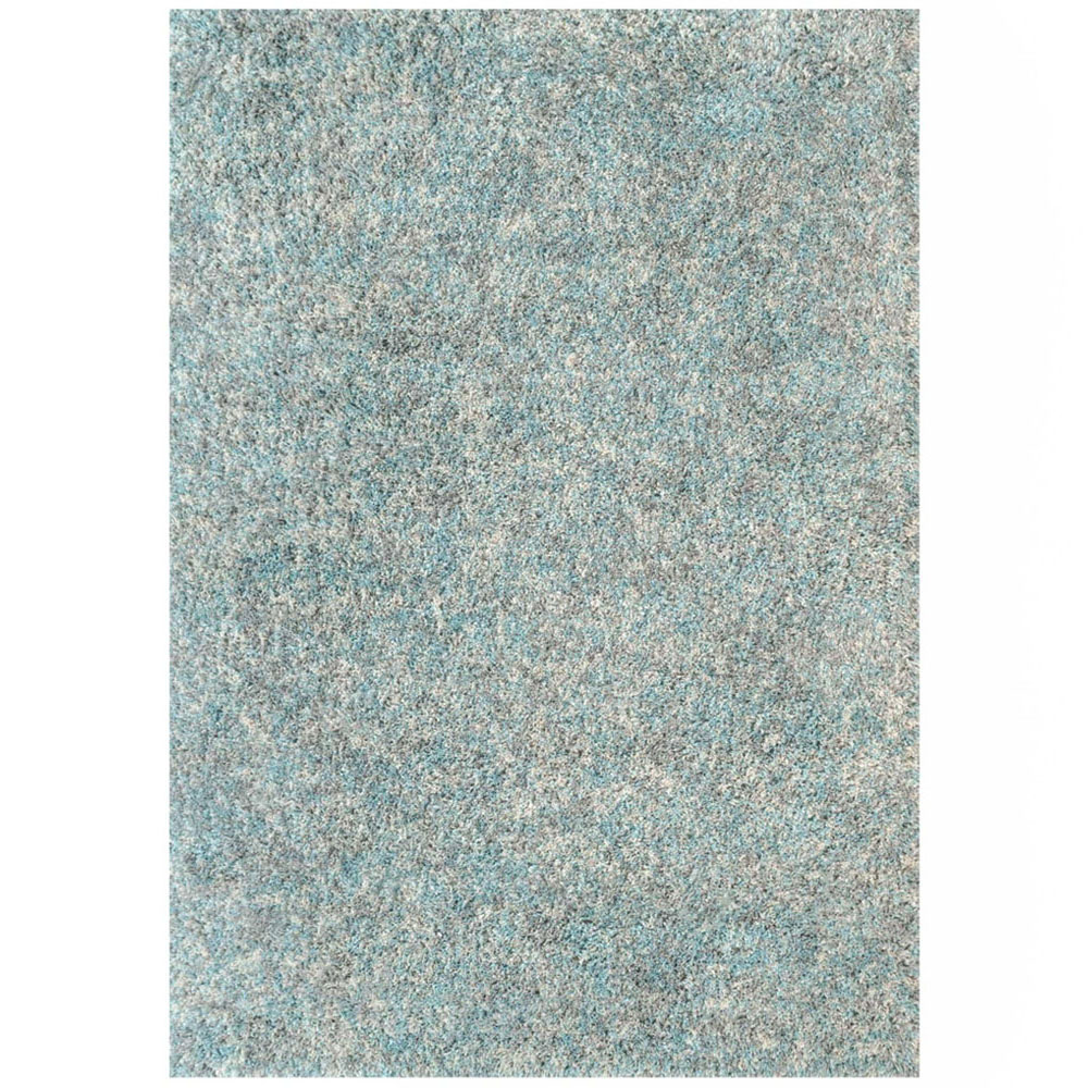 Kukoon Kinsale Blue Multicolour Shaggy Mottled Rug 120 x 170cm Image 3