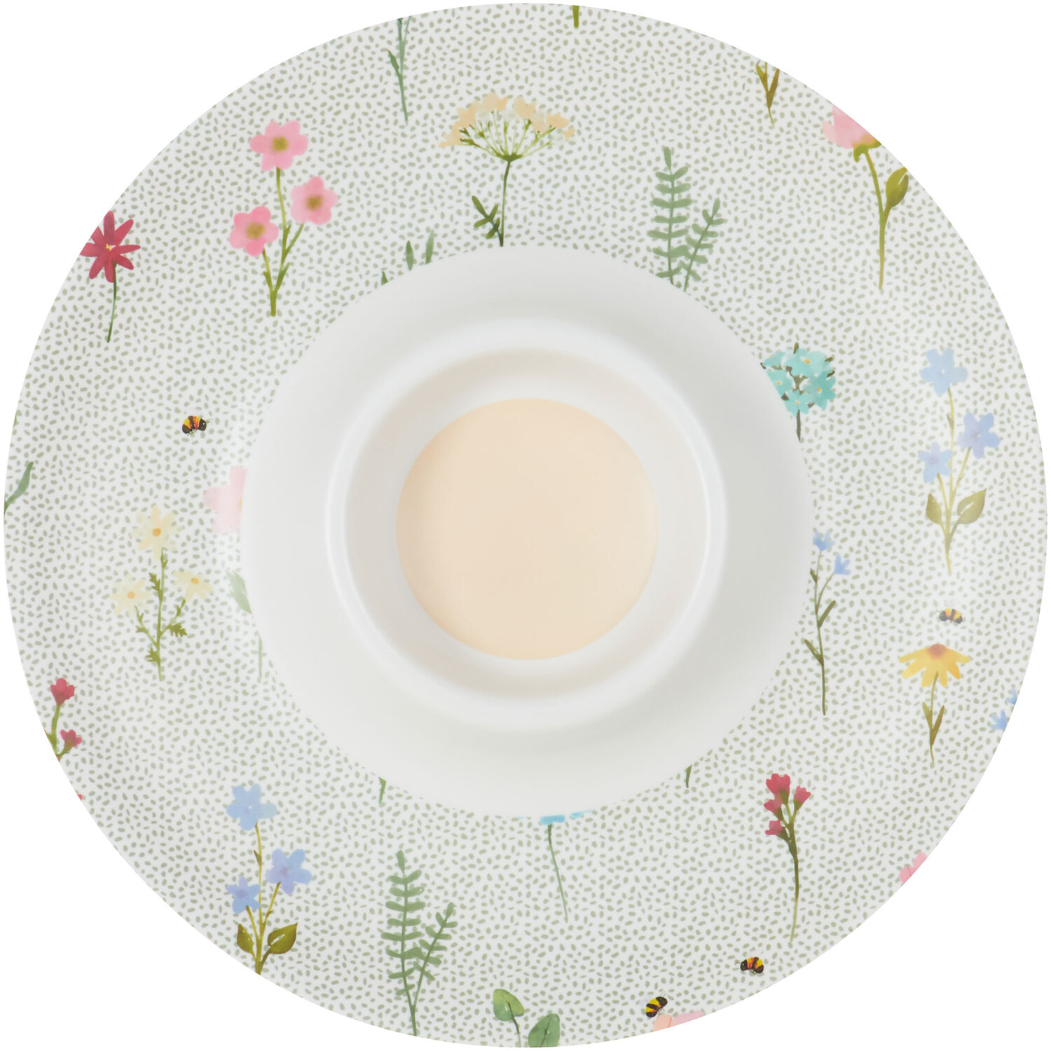 Flower Market Chip & Dip Platter - White Image 2
