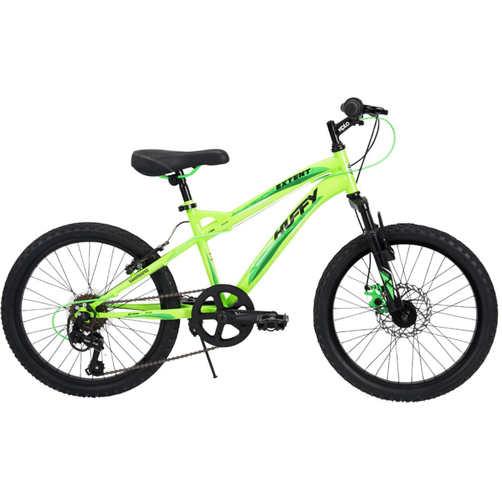 Huffy Extent 20349W Green Anti-Freeze 20 inch Kids Mountain Bike Image 2