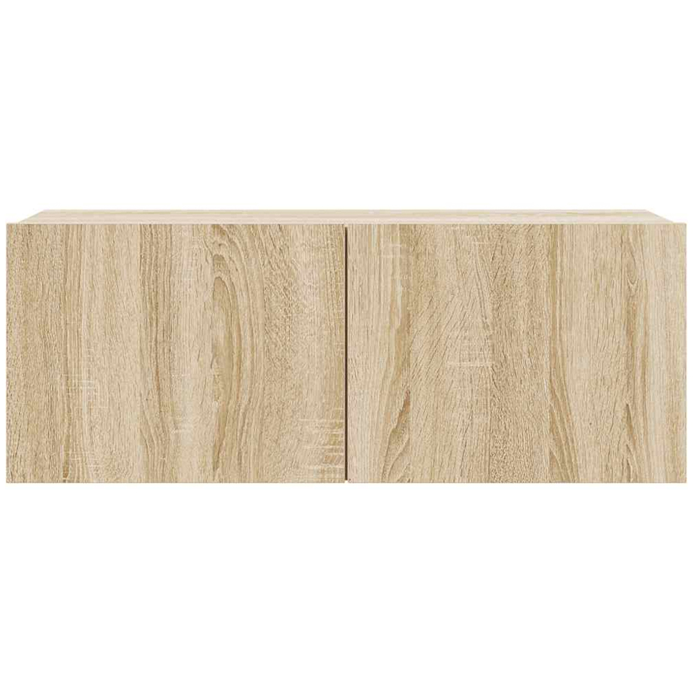 vidaXL 7 Door Sonoma Oak TV Cabinet Image 6