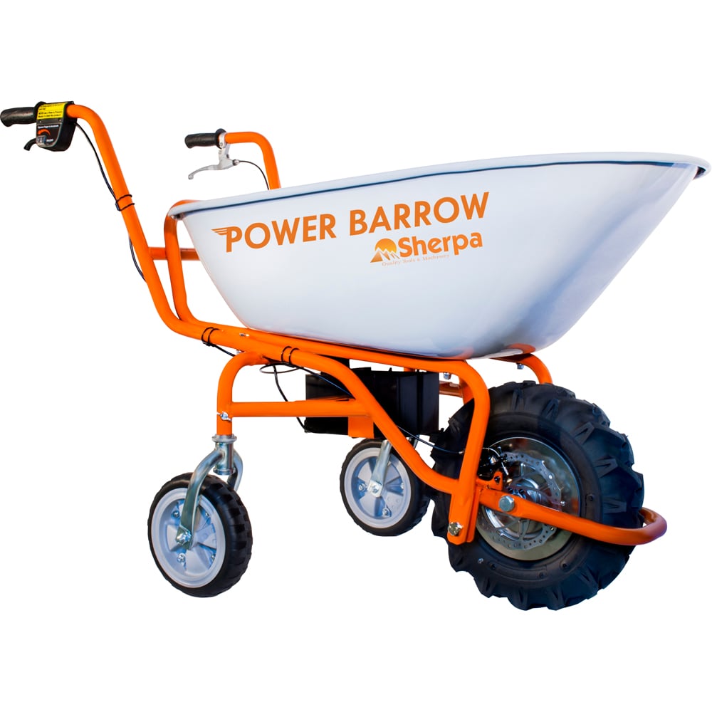 Sherpa Self Propelled Cordless Electric Wheelbarrow 170L Image 2