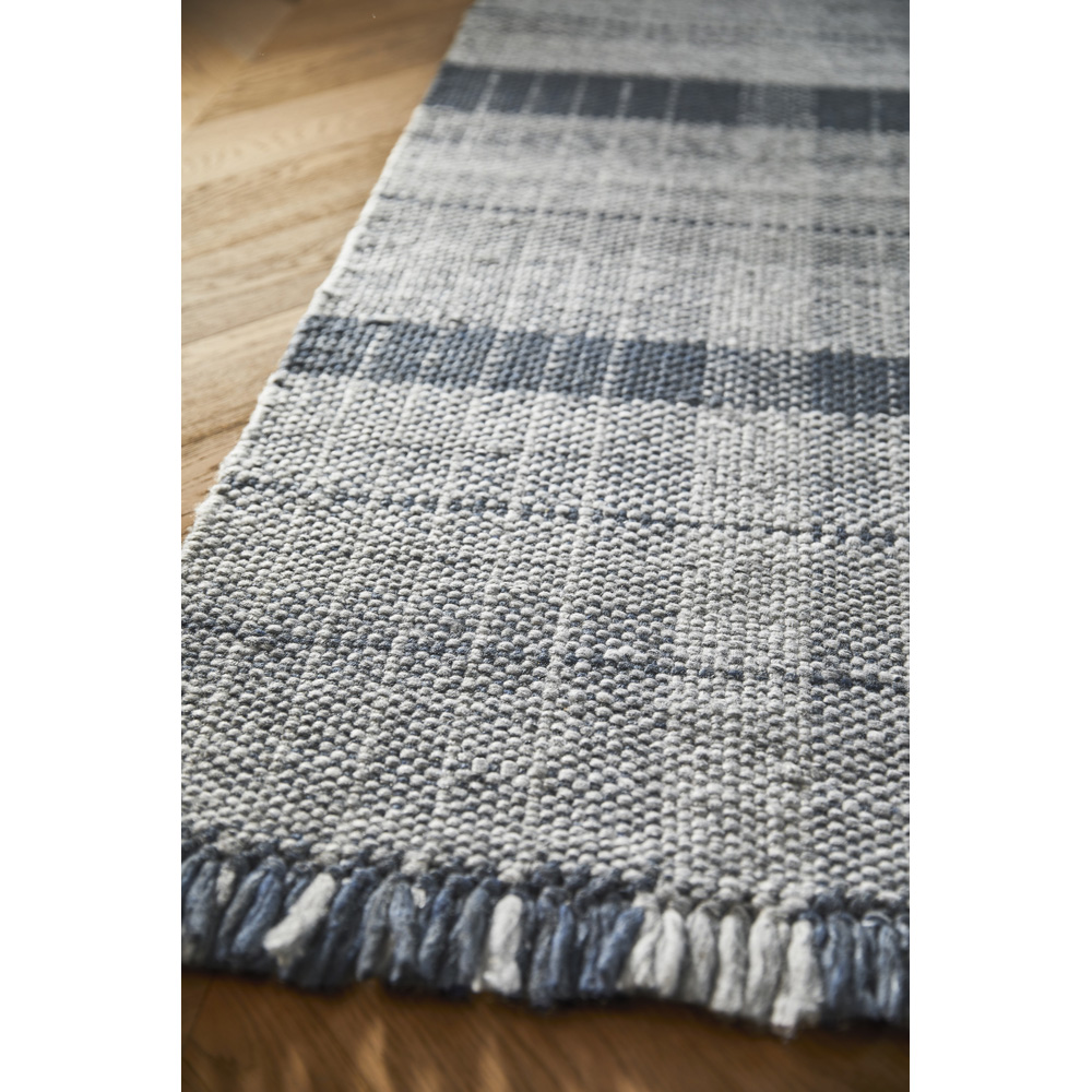 Origins Navy Highland Check Rug 120 x 170cm Image 3
