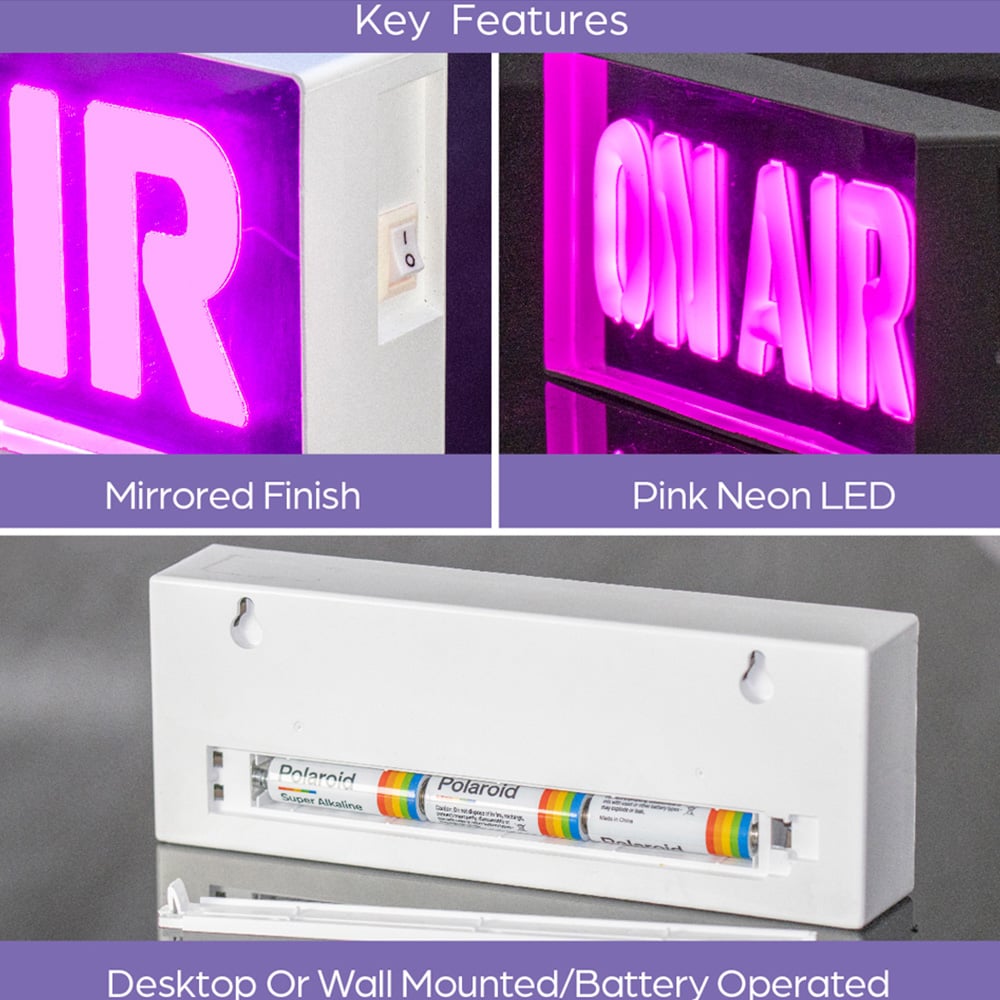 Global Gizmos On Air Neon Light Image 6