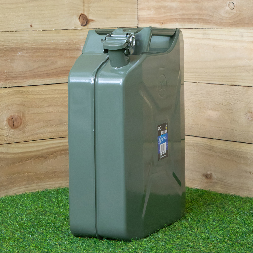 Samuel Alexander Metal Jerry Fuel Can with Leak-Proof Bayonet Closure 20L Image 3