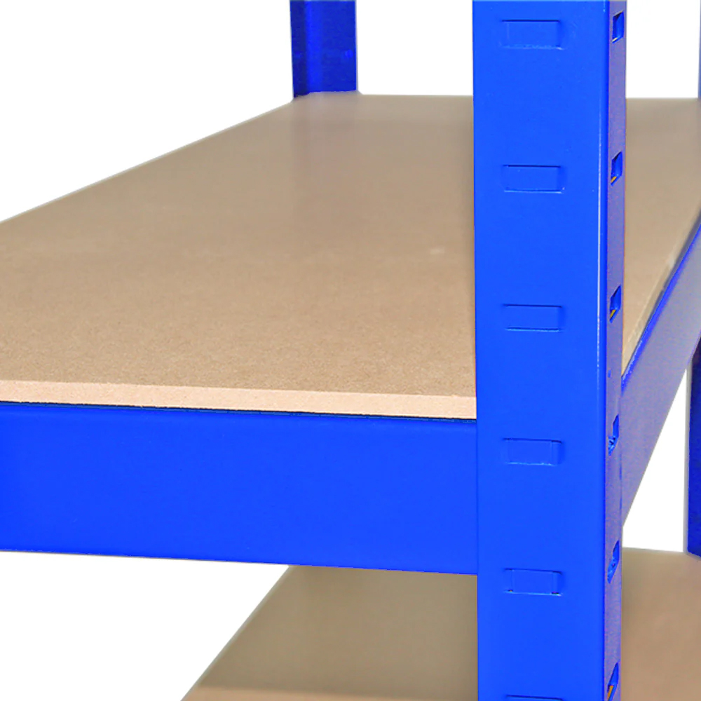 Monster Racking T-Rax Heavy Duty Blue Shelving Units 75cm 6 Pack Image 6