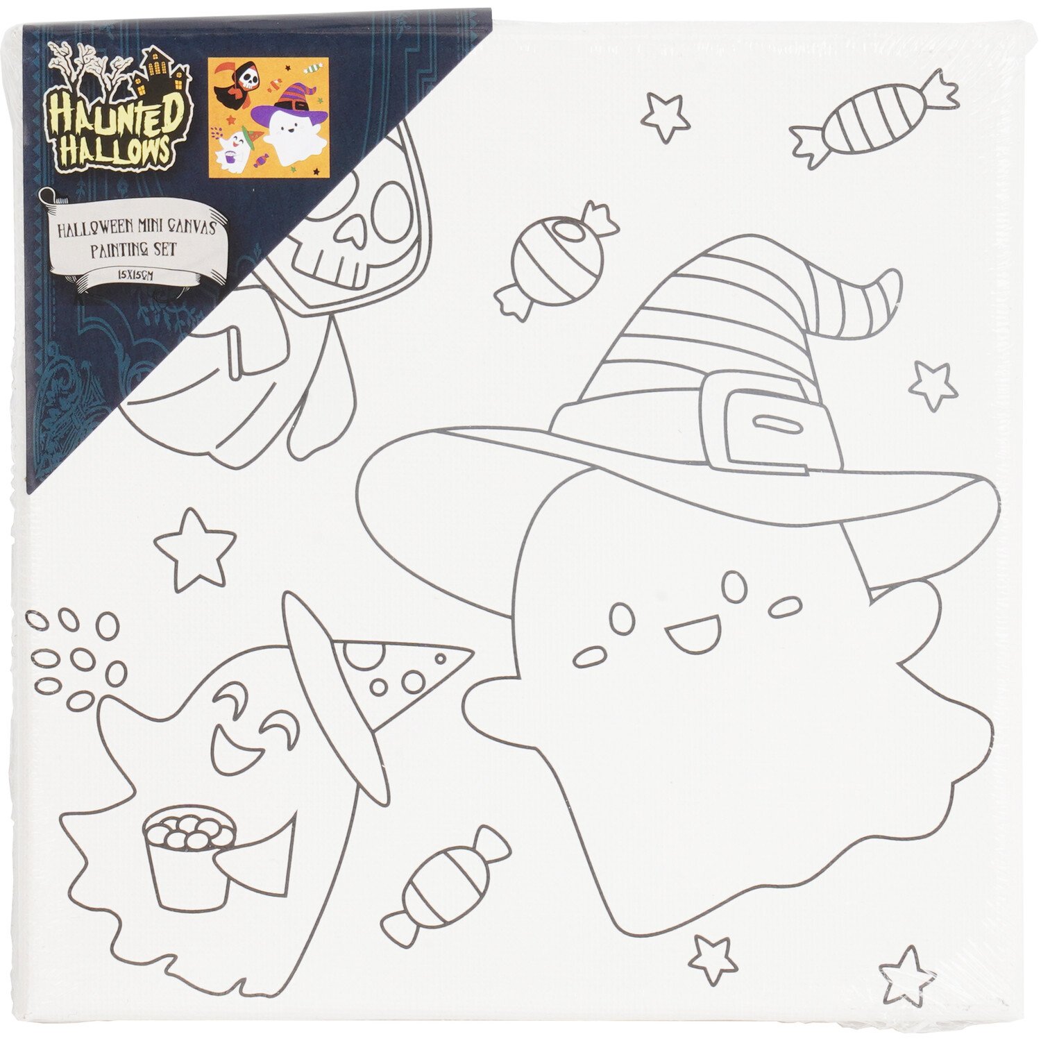 Halloween Mini Canvas Painting Set Image 16