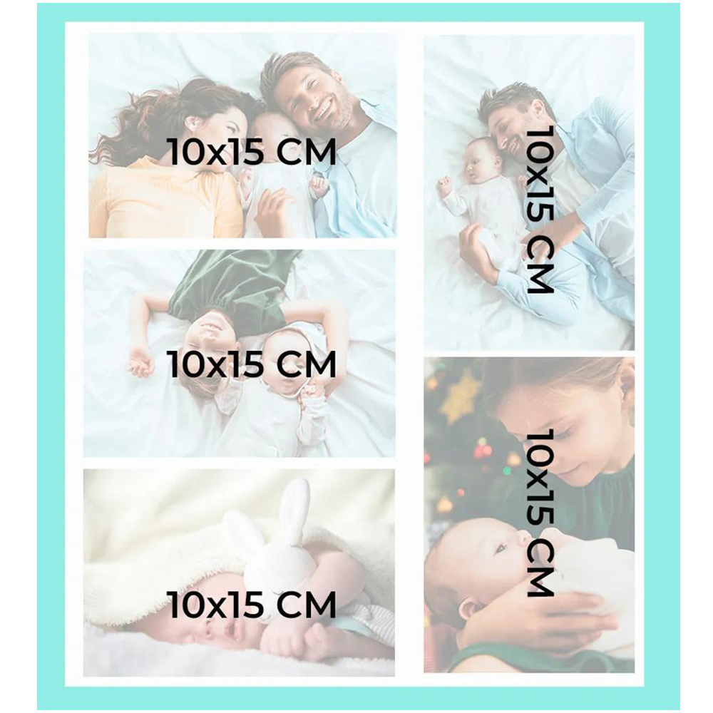 Exacompta White Photo Album 60 Sheets 100 Photos Image 9