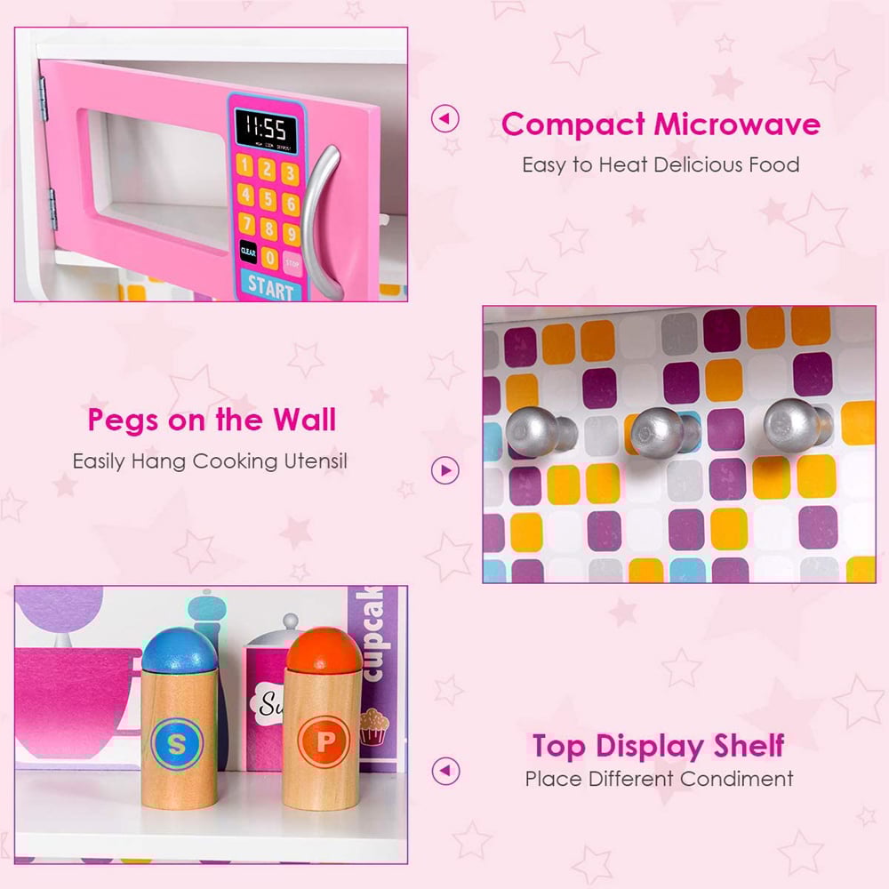 Costway Kids Cooking Pretend Play Toy Set Image 8