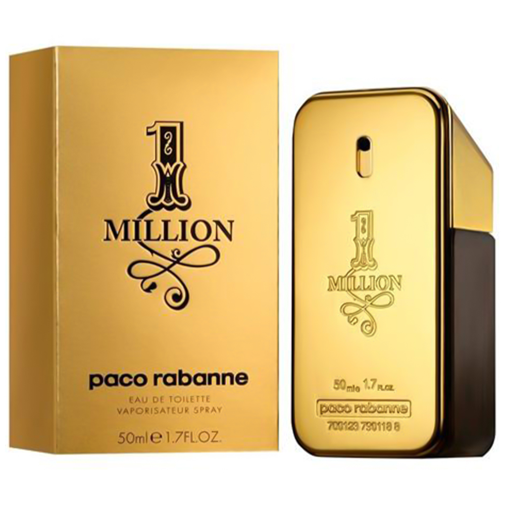 Paco Rabanne 1 Million Eau De Toilette 50ml Image 2