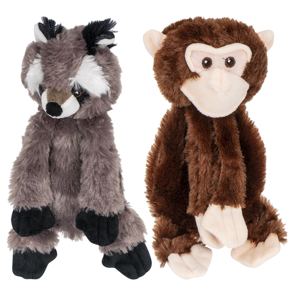 Single Clever Paws Tree Huggers Unstuffed Plush Dog Toy in Assorted styles Image 1