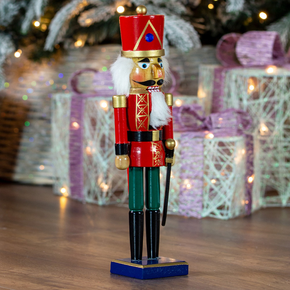 The Christmas Workshop Wooden Nutcracker Soldier 35.5cm Image 6