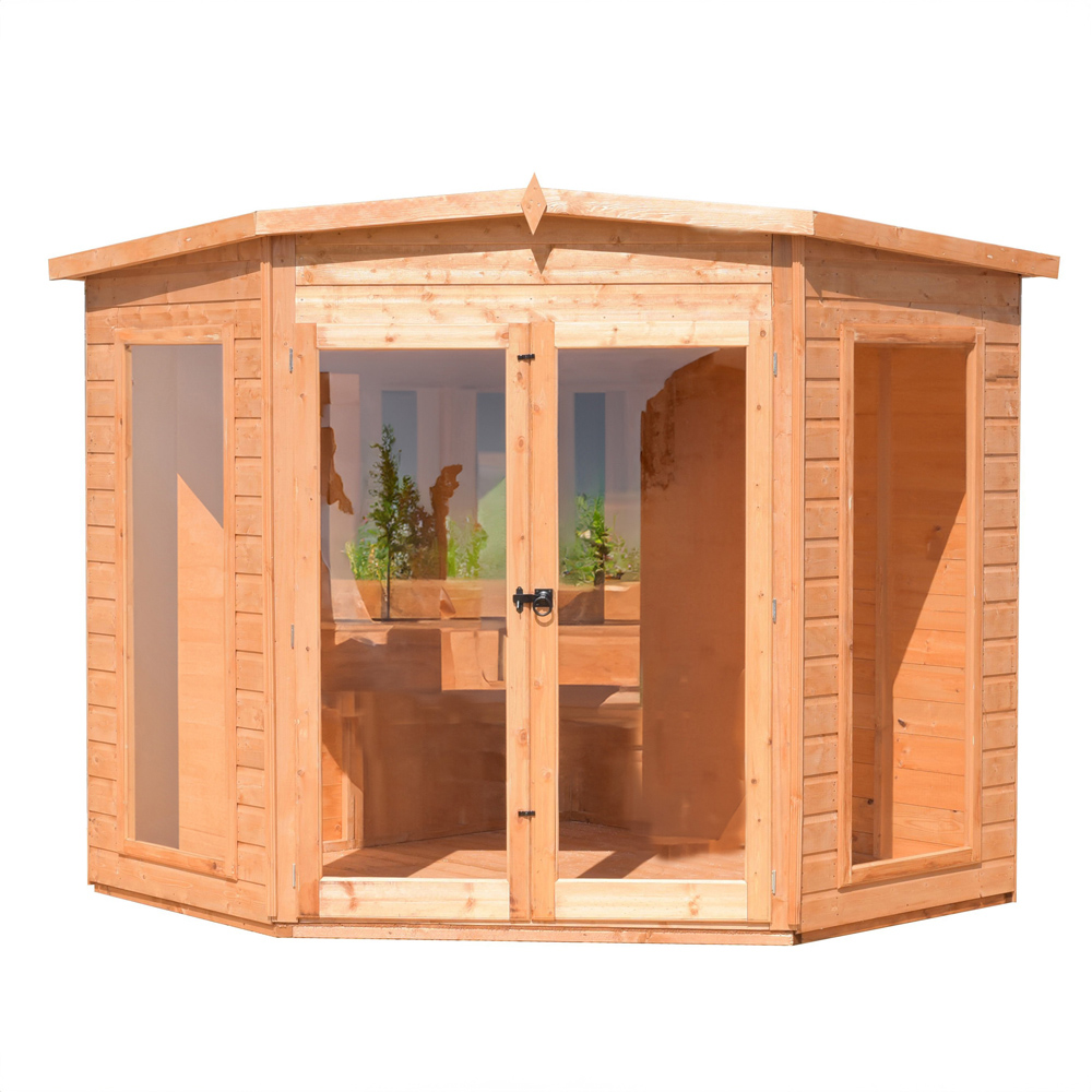 Shire Barclay 8 x 8ft Double Door Traditional Summerhouse Image 3