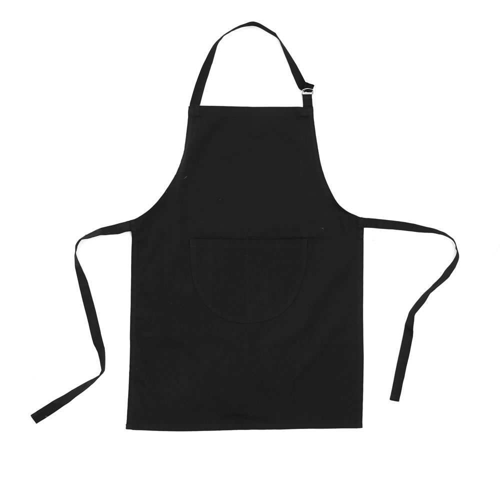 Wilko Colour Play Black Apron Image